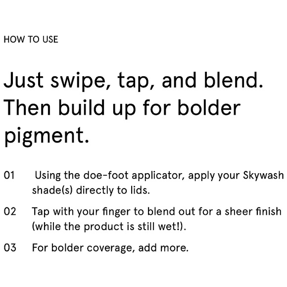 Glossier Skywash Liquid-to-Powder Sheer Matte Eyeshadow Tint in Echo - Picture 12 of 15